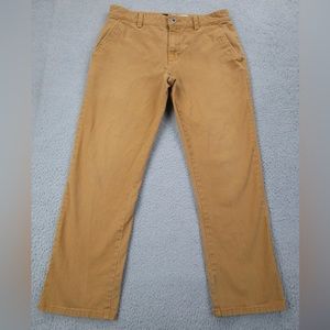RVCA All Time Chino Jeans Mens 32 Light Brown Denim Pants